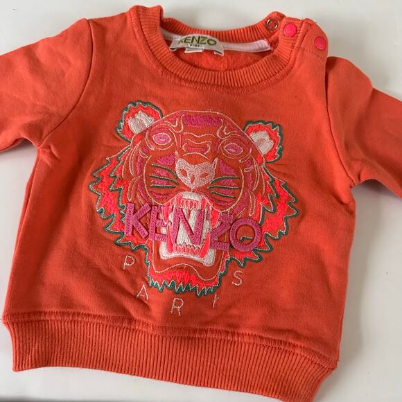 Kenzo Baby Anthea Tiger Outfit - Sweatshirt & Jeans - 3 Months - Picture 2 of 6